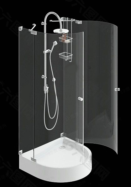 3DMAX文件淋浴房