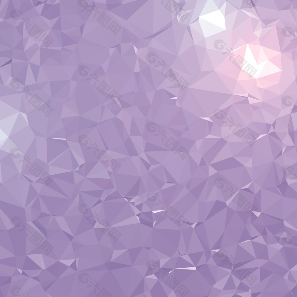 微妙光感多边形背景紫白背景素材免费下载 图片编号 六图网