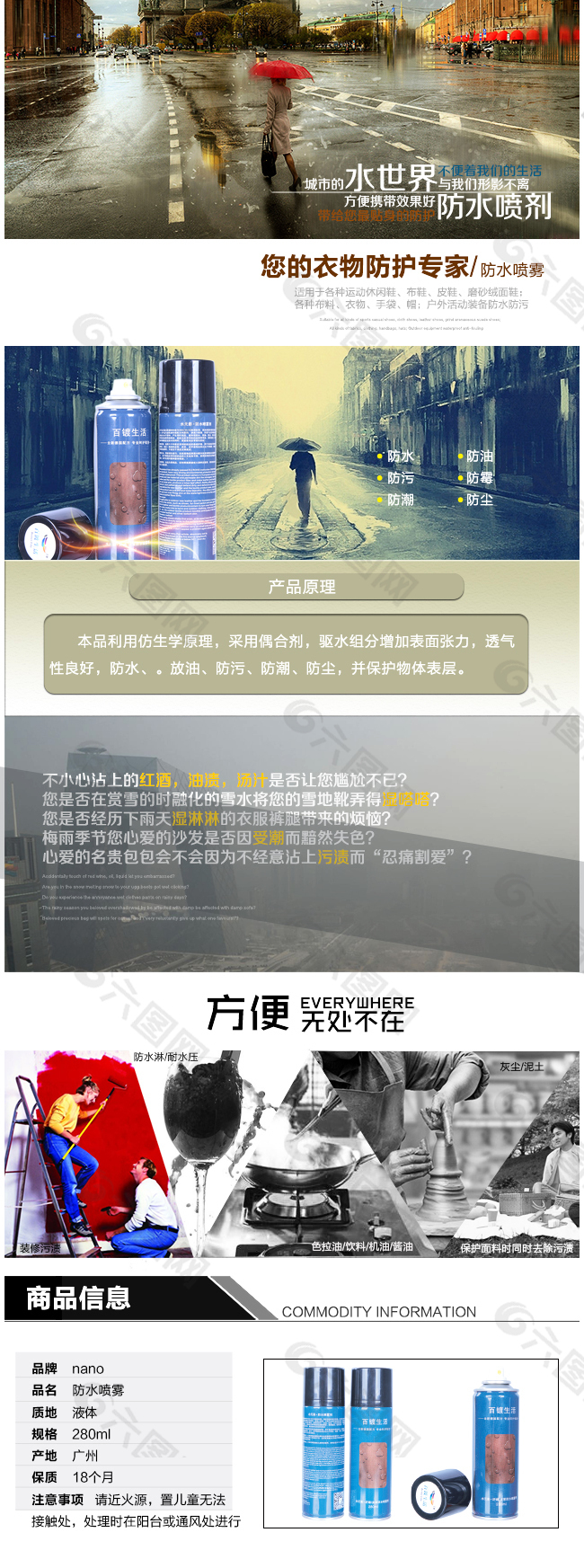 防水喷剂