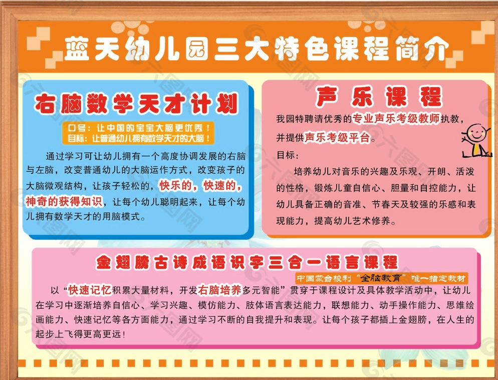 幼儿园右脑课程图片