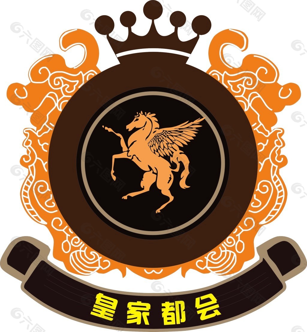 皇家都会logo