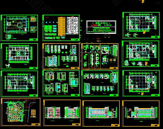 综合楼建筑图纸