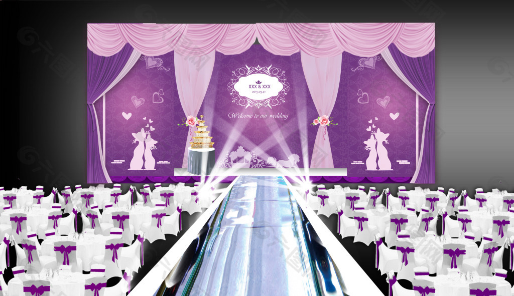 婚礼舞台·效果图