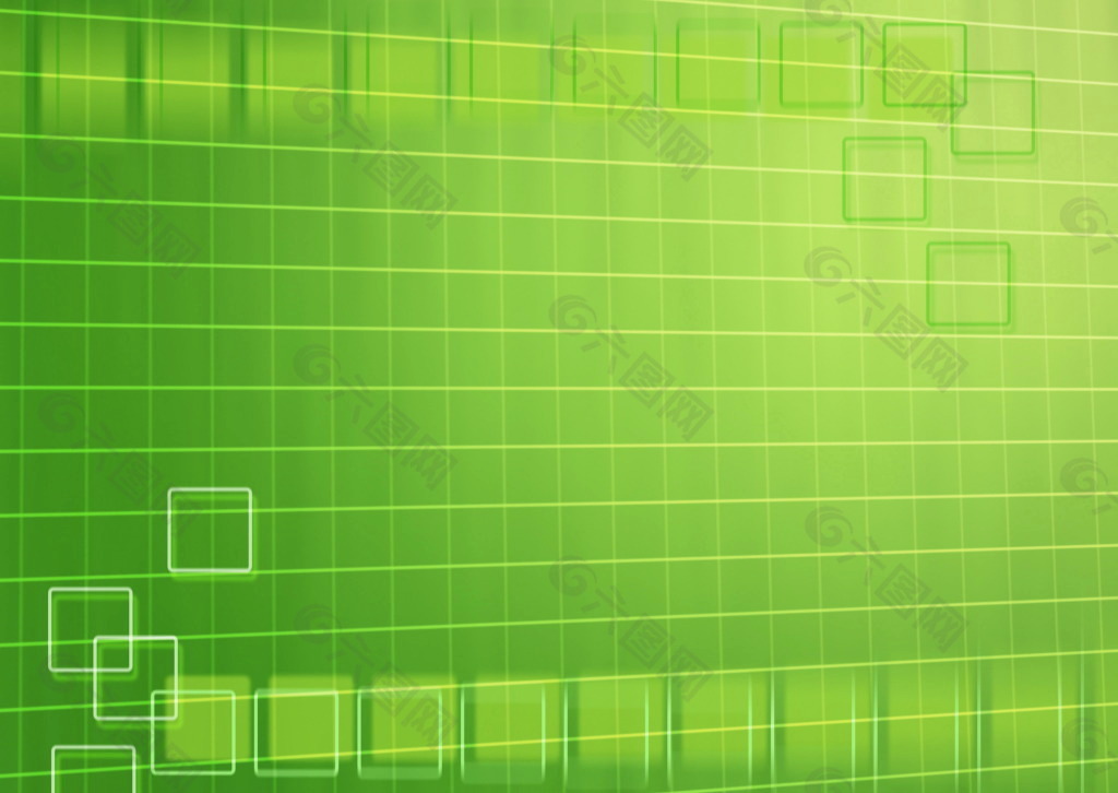 绿色网格科技背景图片