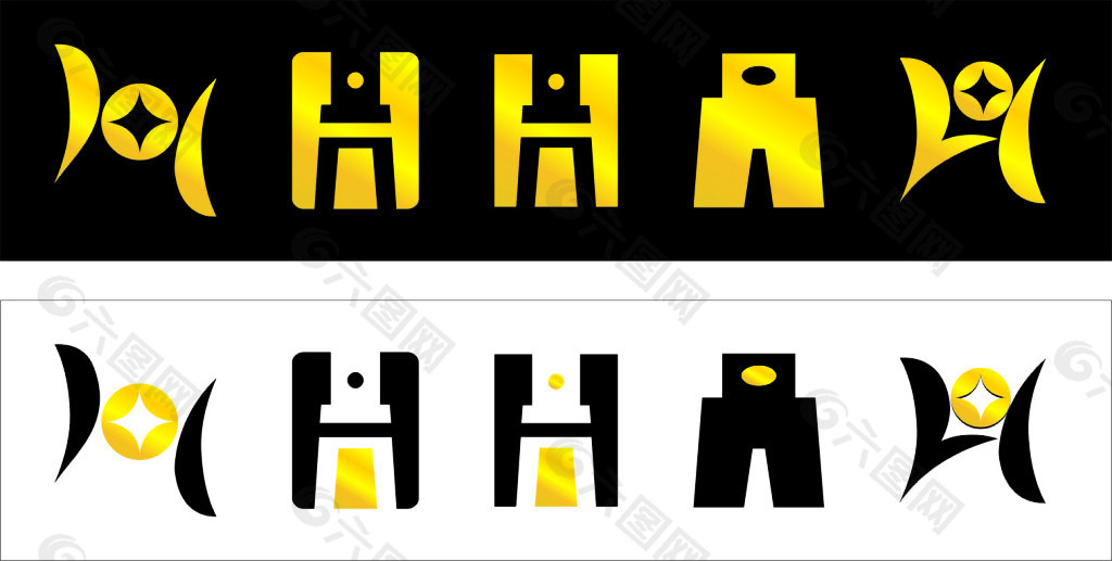H 字母标志