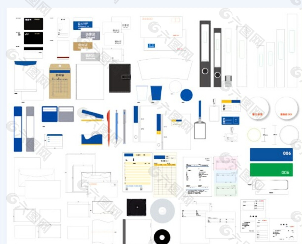 全套VI模板图片