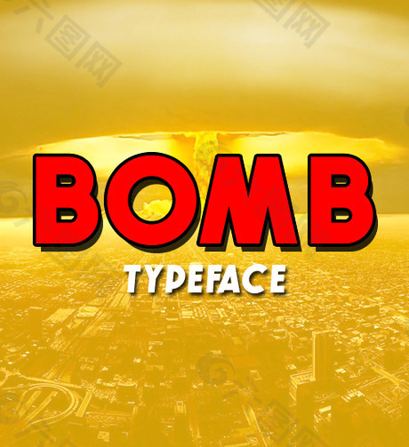 bomb字体
