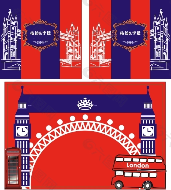 英国伦敦海报