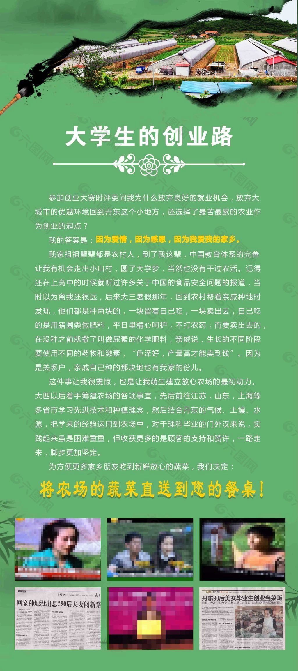 大学生的创业路
