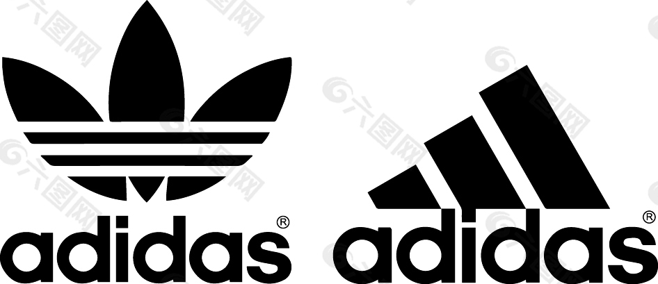 adidas LOGO 矢量