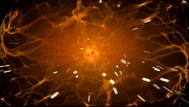 火球爆炸粒子核聚变特效AE模板