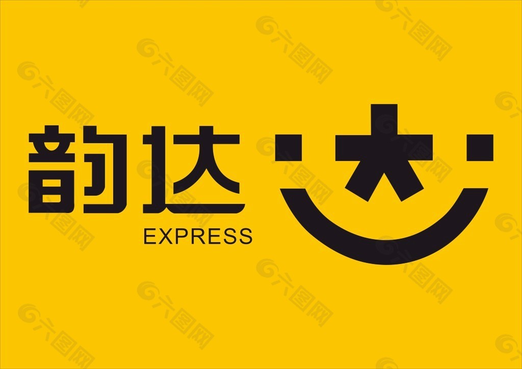 韵达标志logo