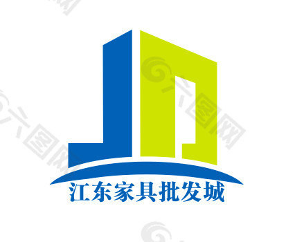 江东家具批发城 LOGO 江东