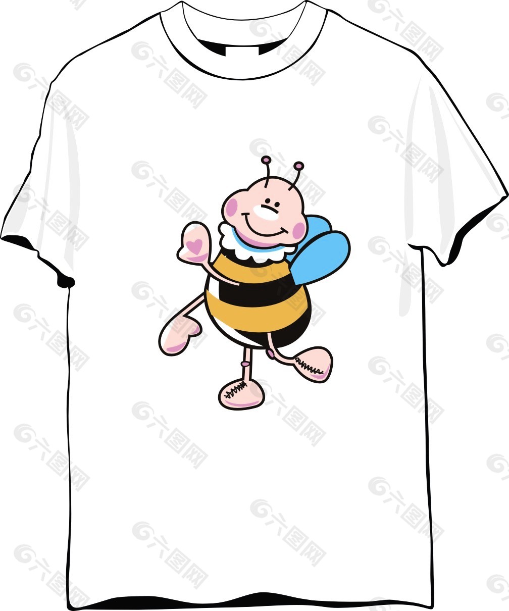 纪念T恤设计蜜蜂