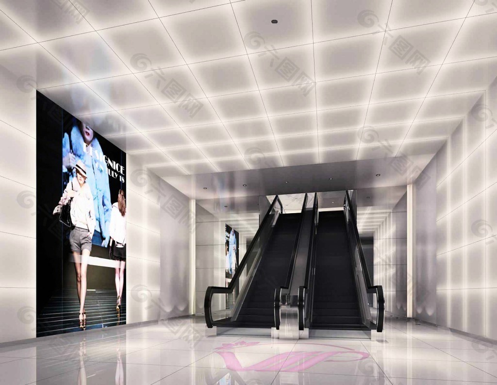 【现代商业电梯厅3d模型】建E网_现代商业电梯厅3d模型下载[ID:105466419]_打造3d现代商业电梯厅模型免费下载平台