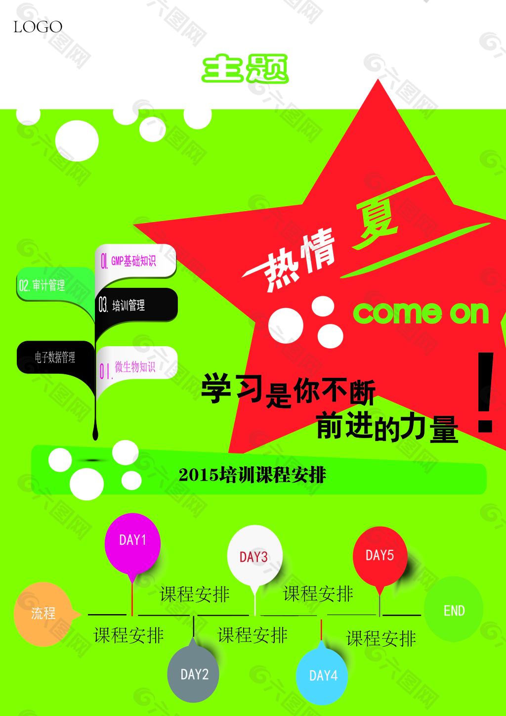 培训活动宣传海报