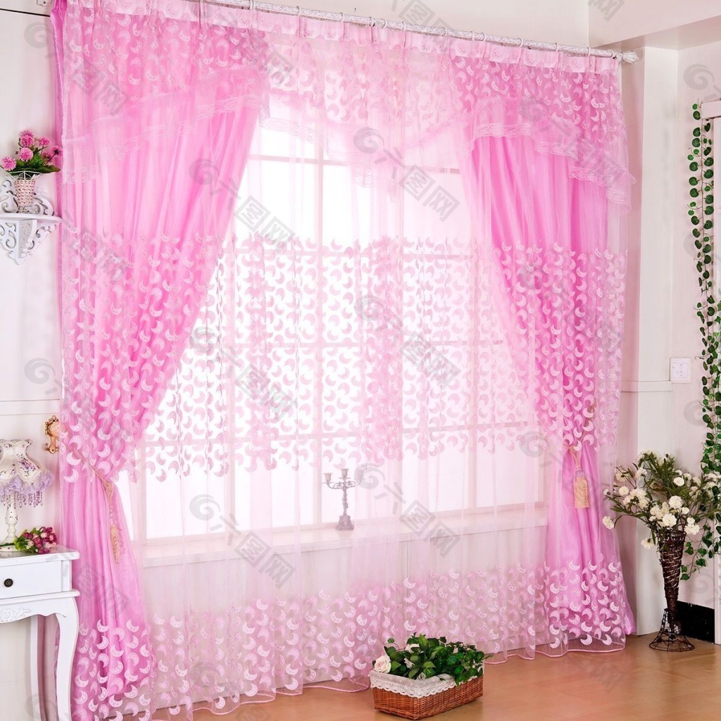 美美哒粉色飘窗设计，甜蜜温馨 - 花样流水人家设计效果图 - 每平每屋·设计家