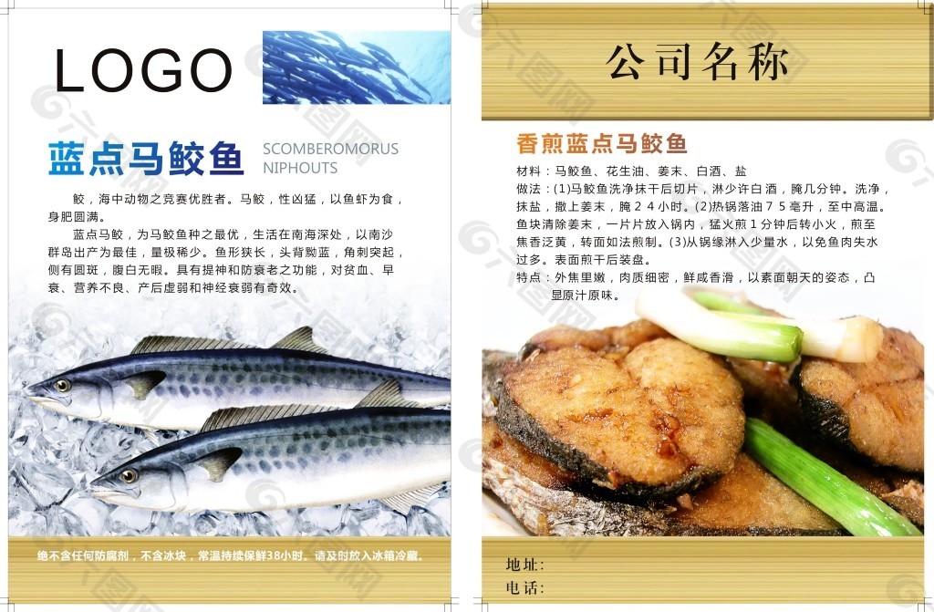 鱼产品海报