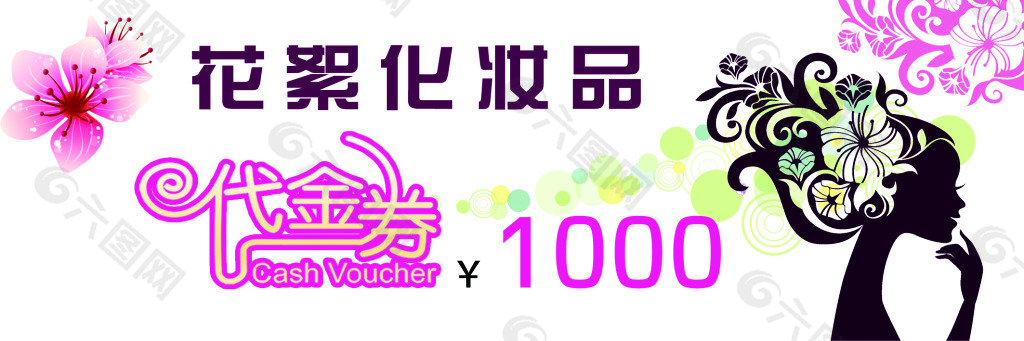 化妆品店代金券