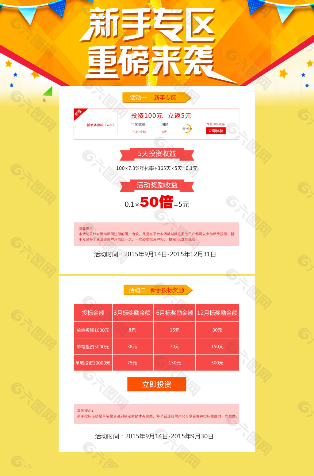 p2p 新手专区详情页面