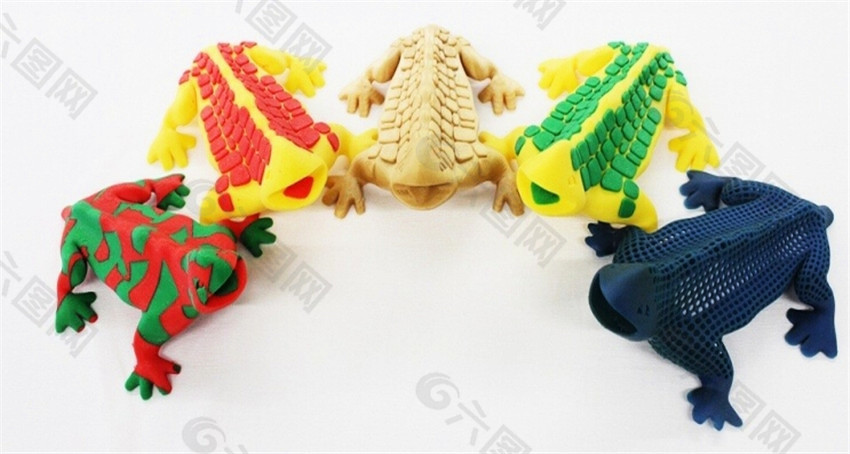 蜥蜴拼图3D打印模型