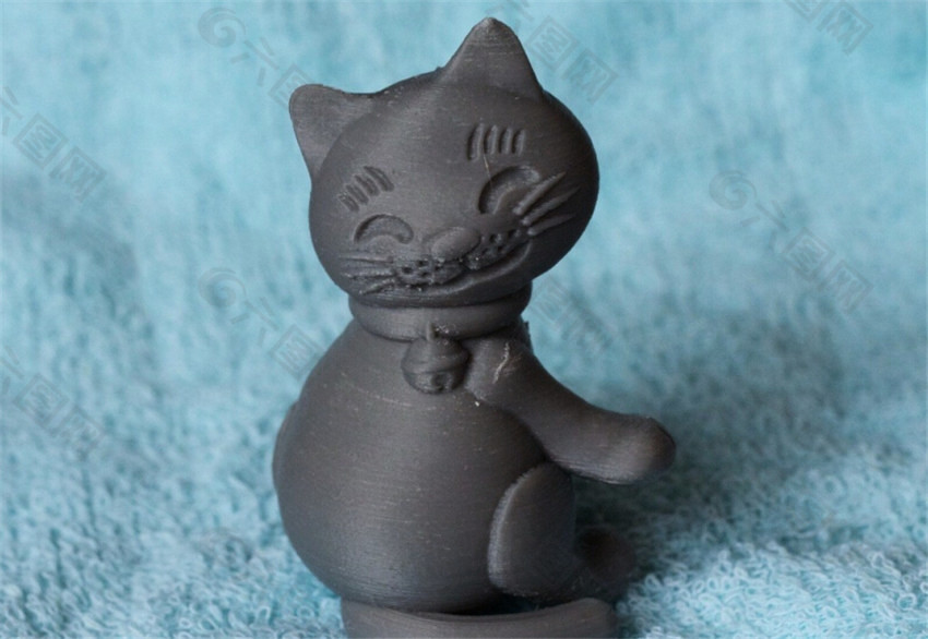 小猫咪3D打印模型