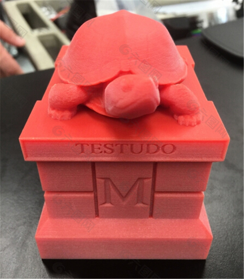 陆龟的雕像3D打印模型
