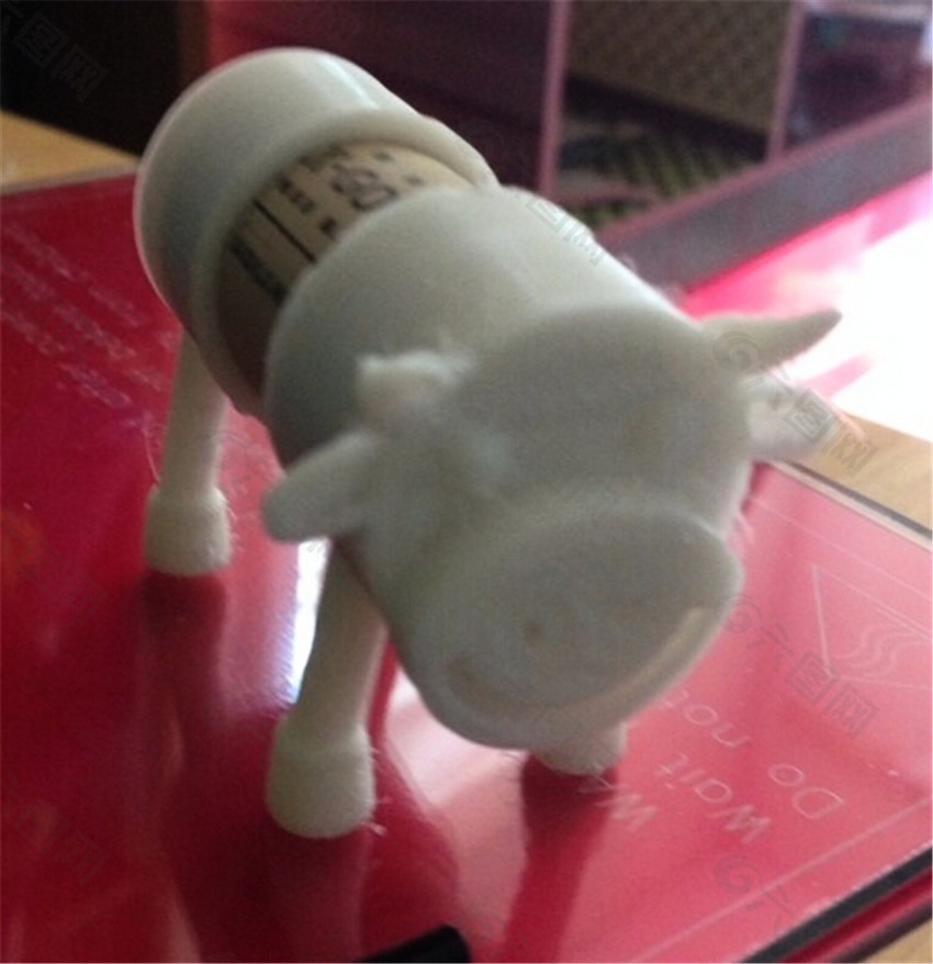 软木小牛3D打印模型