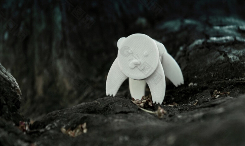 软木小熊3D打印模型