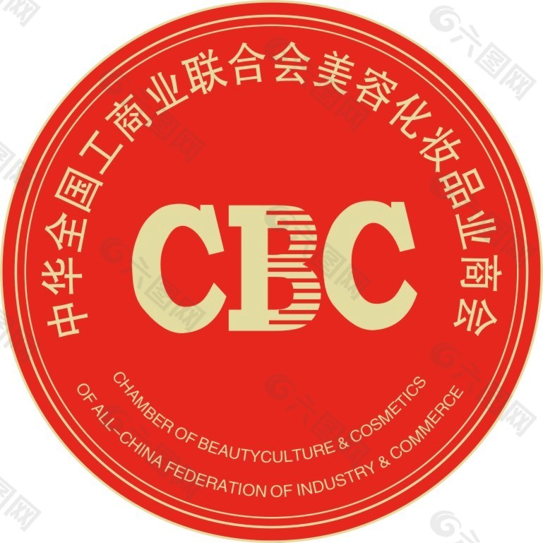 联合会美容化妆品商会LOGO