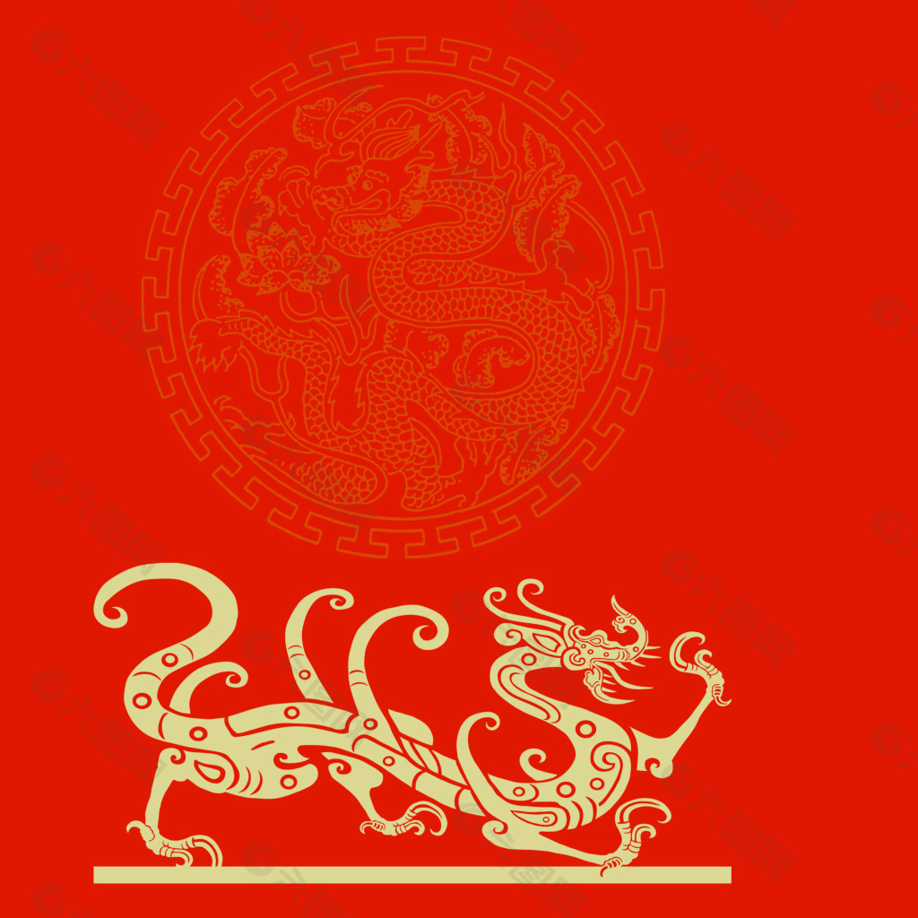 中国龙纹样
