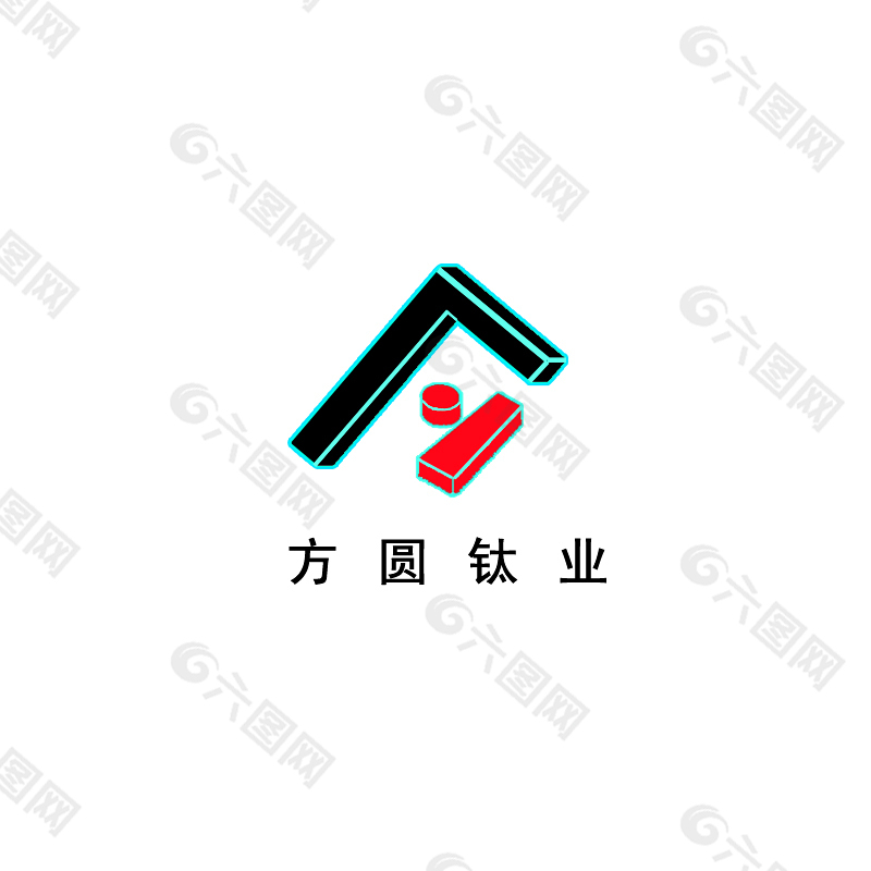 方圆钛业的logo