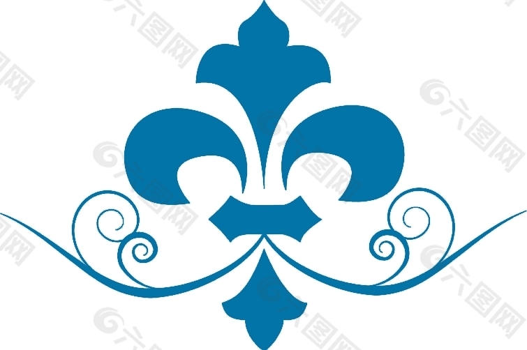 法国王室标志-百合花