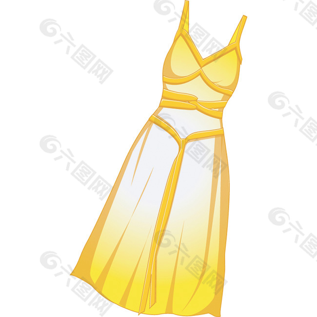 黄色睡衣设计