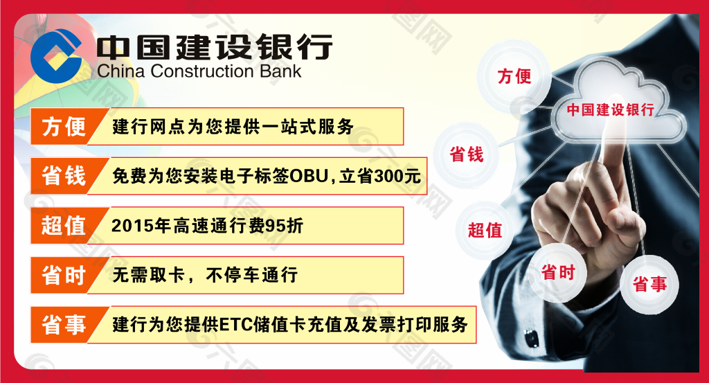 中国建设银行业务办理优势
