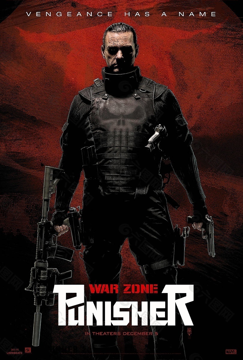 惩罚者2：战争特区海报