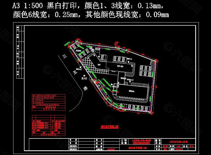 公安派出所智能化系统弱电及安防施工图