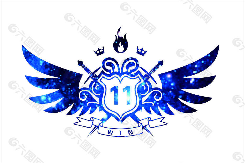 11班班徽logo图案设计图片