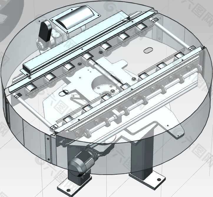 旋转机构机械模型