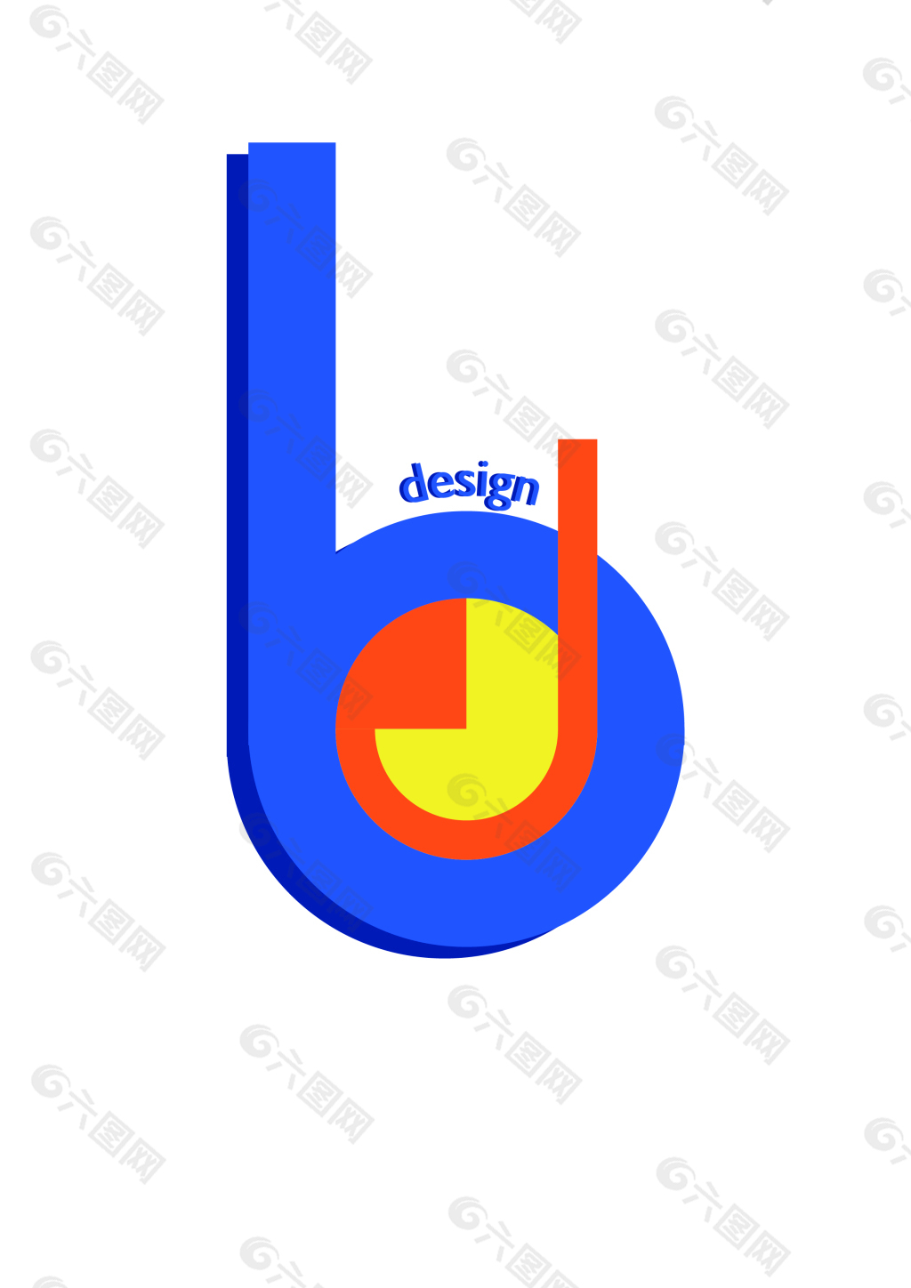 b logo设计