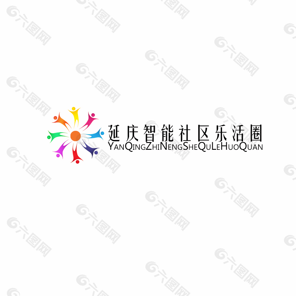 智能社区logo设计