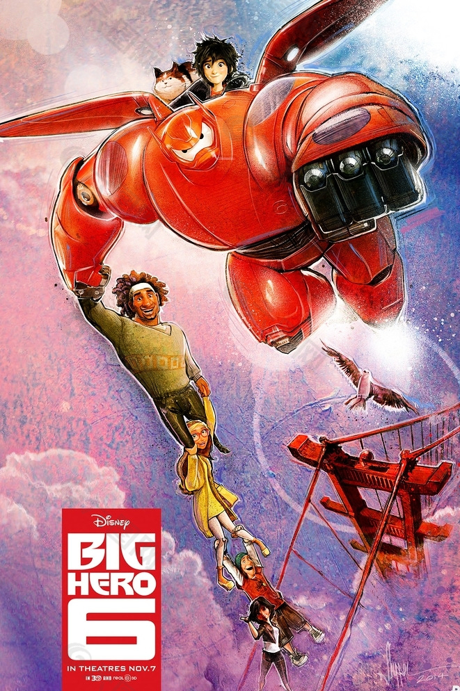 超能陆战队图片