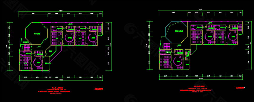 幼儿园cad平面图CAD图纸