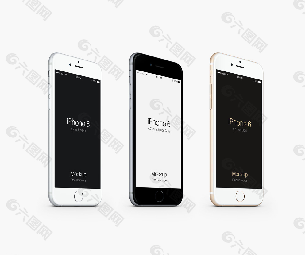 iphone6展示模板图片