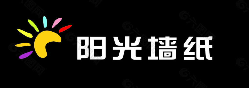 阳光墙纸logo