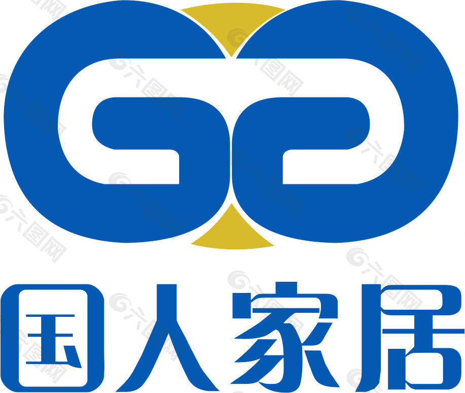 国人家居形象logo