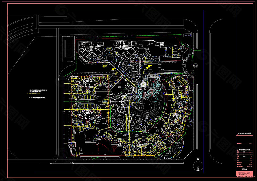 深圳中海CAD景观图纸