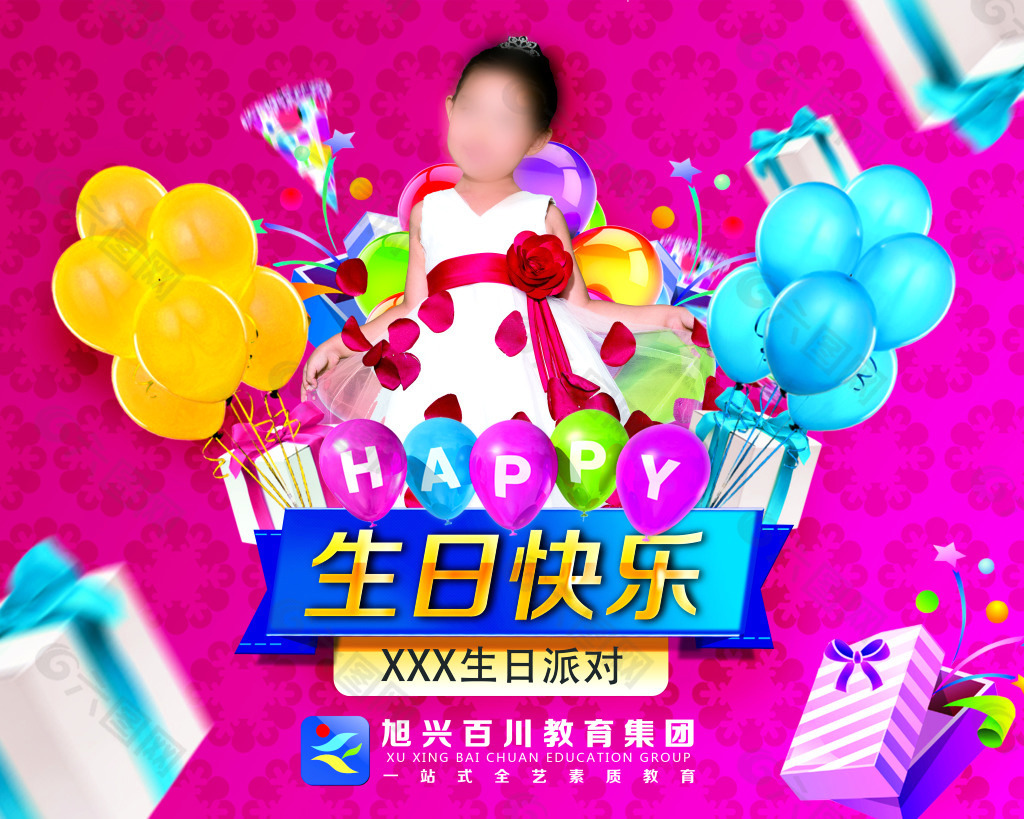 宝贝生日祝福画面 生日快乐