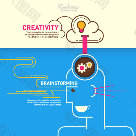 创意概念矢量素材