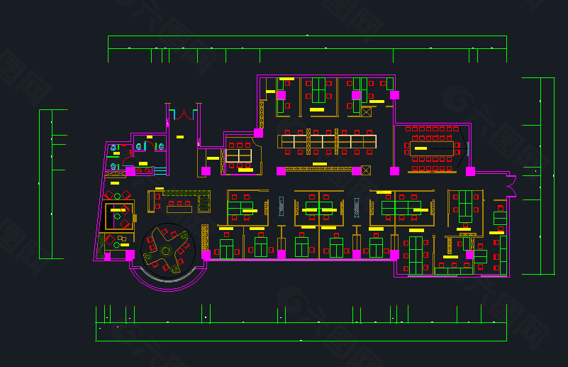 办公室CAD图